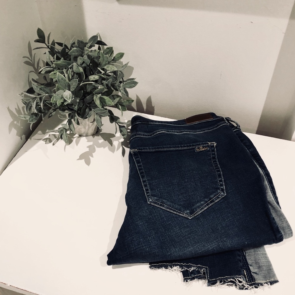 Hollister Skinny Colour Block Jeans
